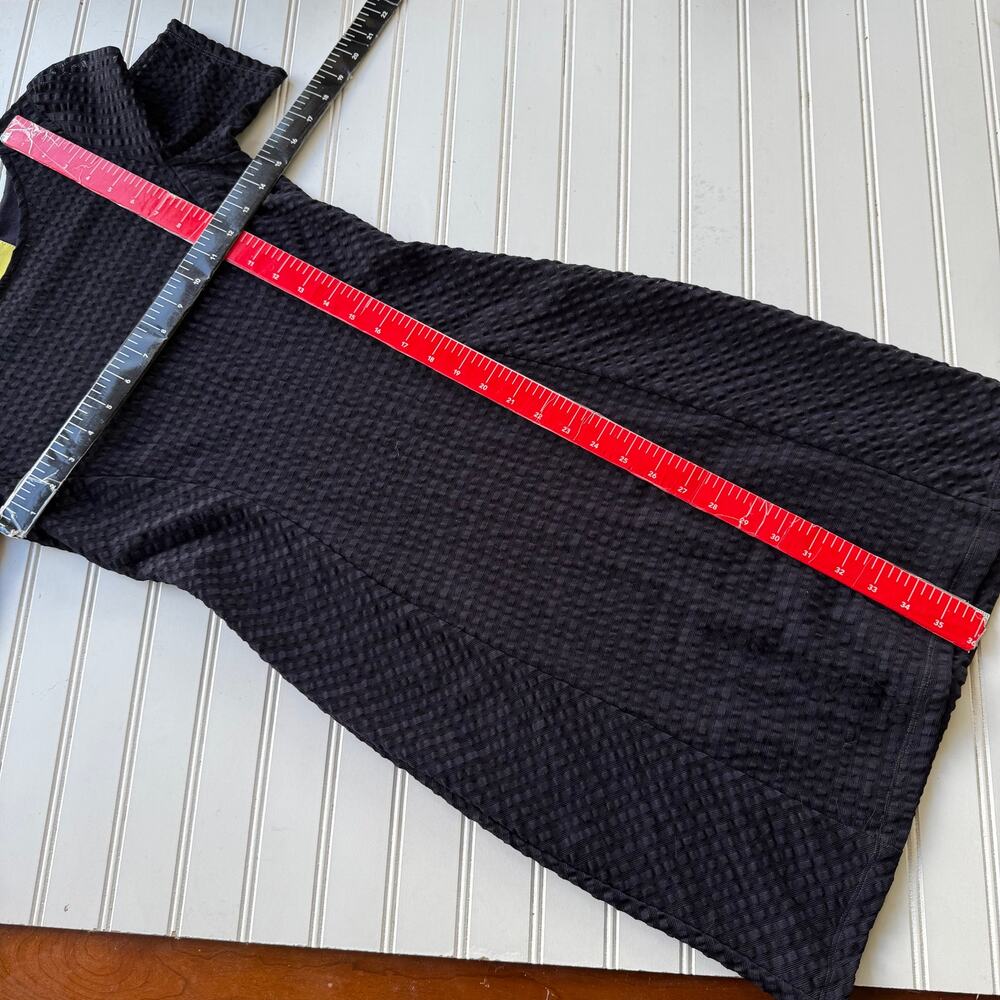 Maeve Anthropologie texture  sheath dress black size XS - Picture 8 of 9